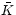 $\bar {K}$