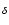 $_{\delta}$
