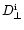 $D^{\rm i}_{\perp}$