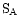 ${\rm S}_{\rm A}$